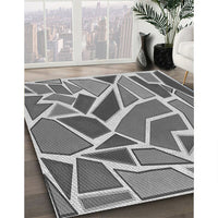 Patterned Cloud Gray Rug, pat65gry