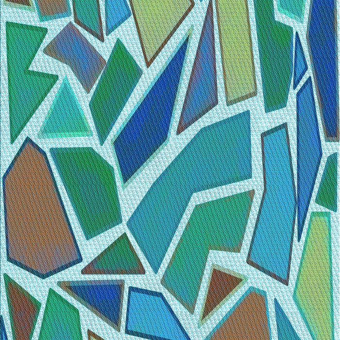 Machine Washable Transitional Turquoise Green Rug, wshpat65lblu