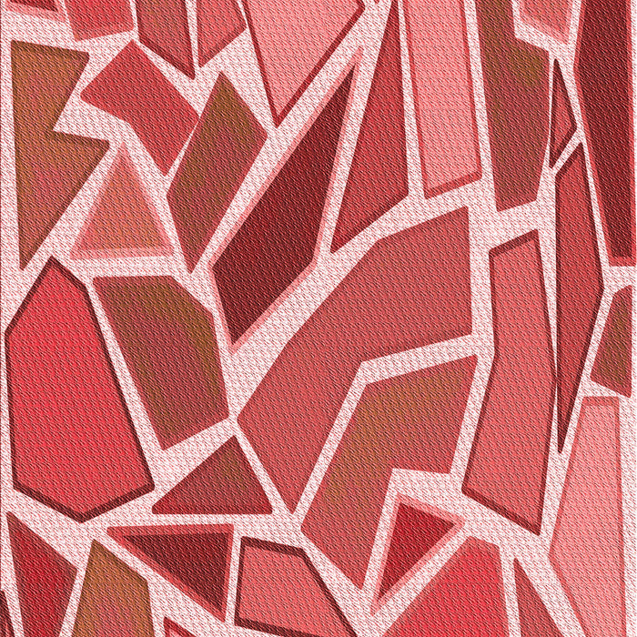 Square Patterned Light Coral Pink Rug in a Living Room, pat65rd