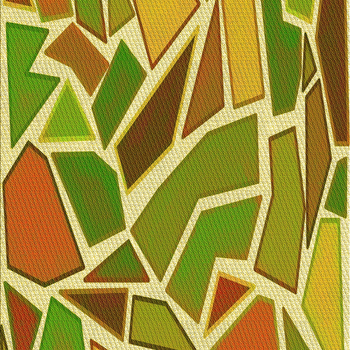 Patterned Golden Brown Yellow Rug, pat65yw