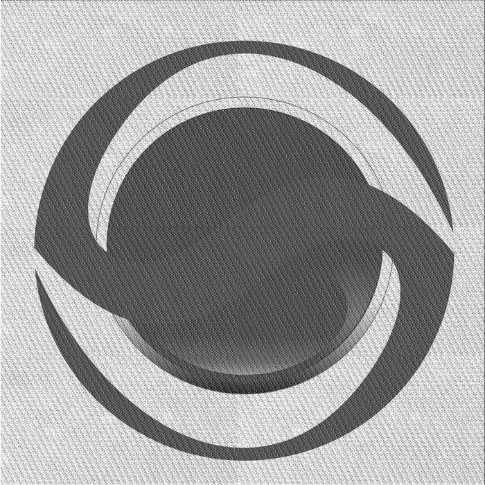 Round Machine Washable Transitional Ash Gray Rug, wshpat650gry