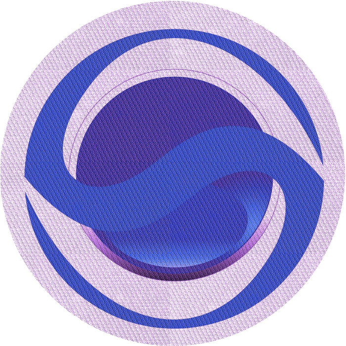 Square Machine Washable Transitional Blossom Pink Rug in a Living Room, wshpat650pur