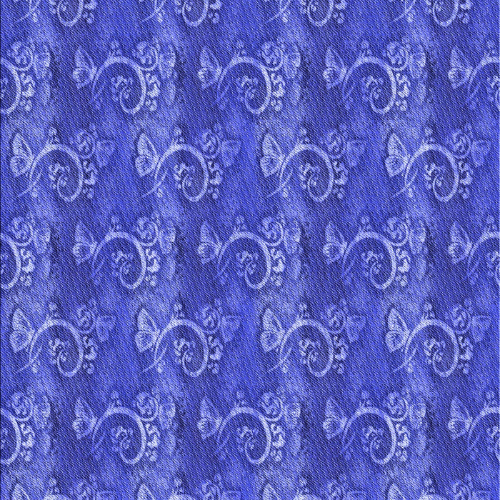 Patterned Light Slate Blue Rug, pat651blu