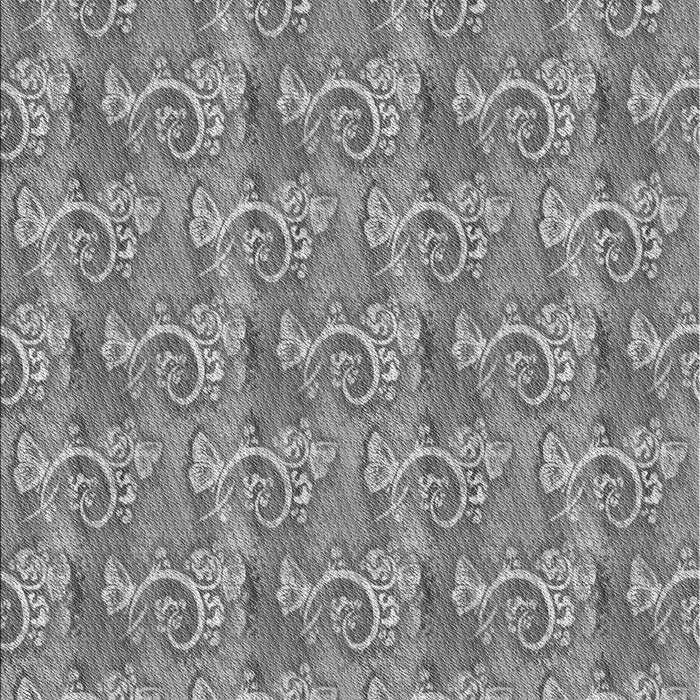 Patterned Gray Rug, pat651gry