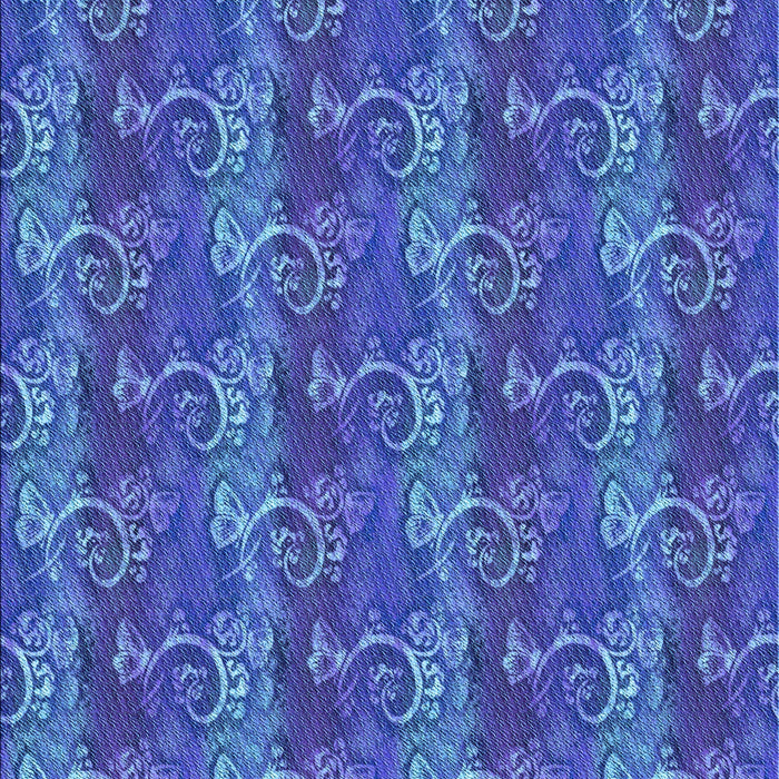 Patterned Blue Rug, pat651lblu