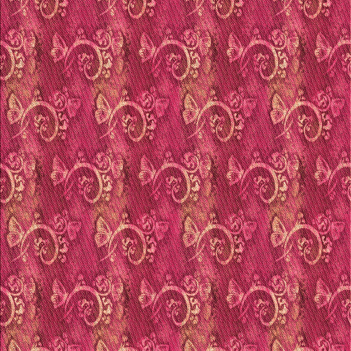 Patterned Crimson Red Rug, pat651org