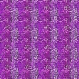Square Patterned Dark Violet Purple Novelty Rug, pat651