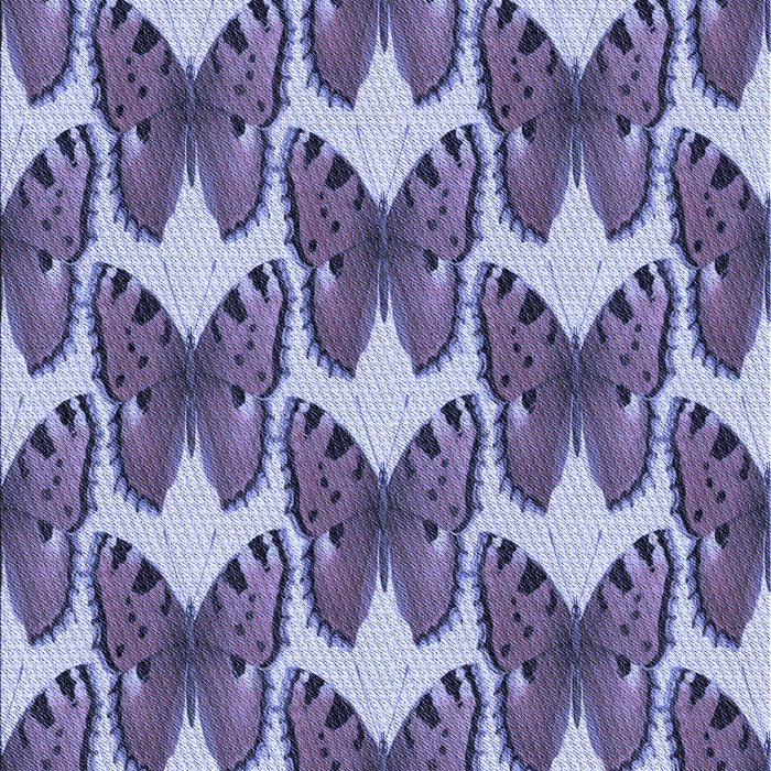 Patterned Jeans Blue Rug, pat652blu