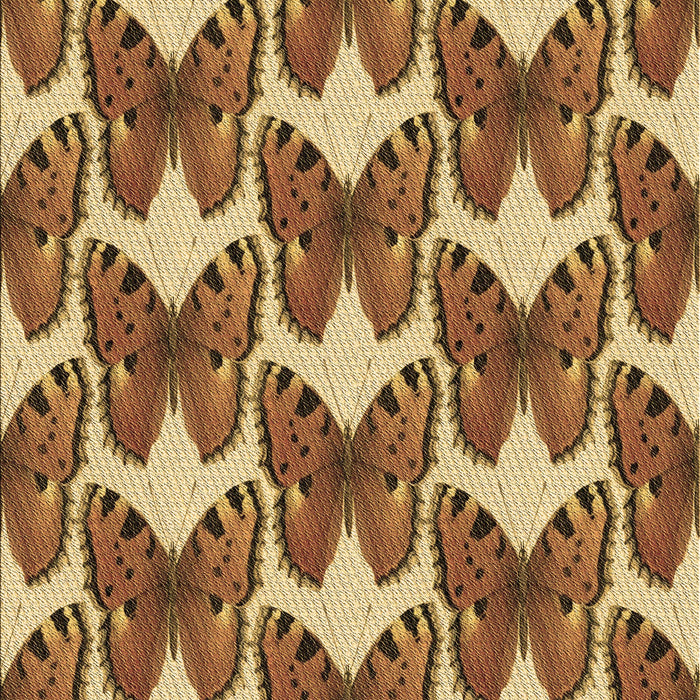 Patterned Saddle Brown Rug, pat652brn