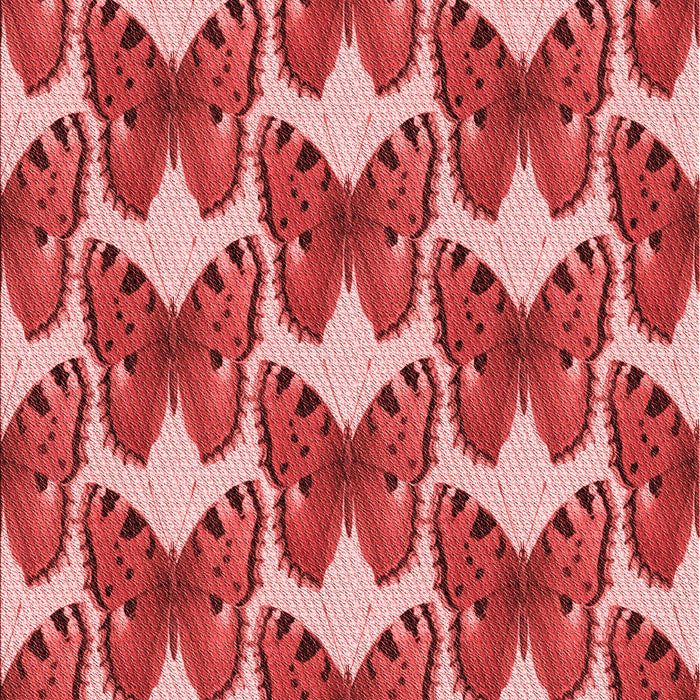 Patterned Red Rug, pat652rd