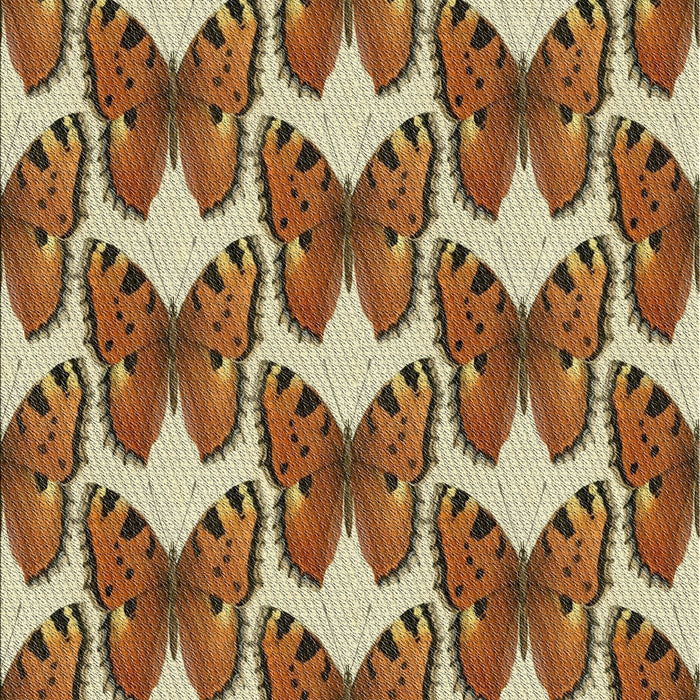 Patterned Saddle Brown Novelty Rug, pat652