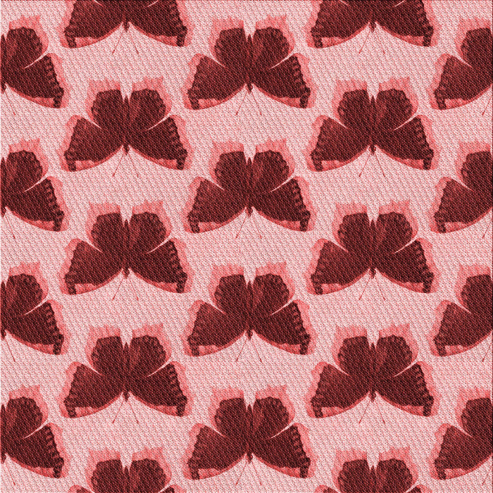Round Patterned Pastel Pink Rug, pat654rd
