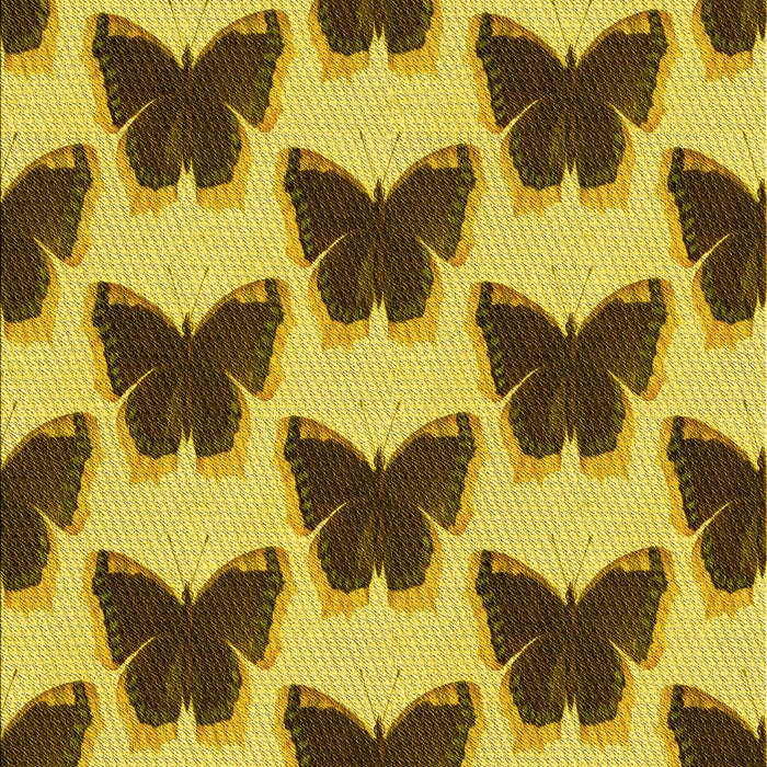 Patterned Yellow Rug, pat654yw