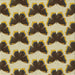 Sideview of Machine Washable Transitional Brown Gold Rug, wshpat654
