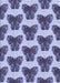 Machine Washable Transitional Deep Periwinkle Purple Rug, wshpat655blu