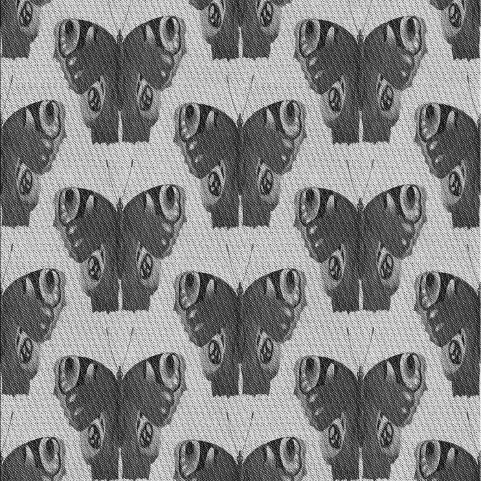 Patterned Silver Gray Rug, pat655gry