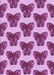 Machine Washable Transitional Violet Purple Rug, wshpat655pur