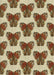 Patterned Saddle Brown Novelty Rug, pat655