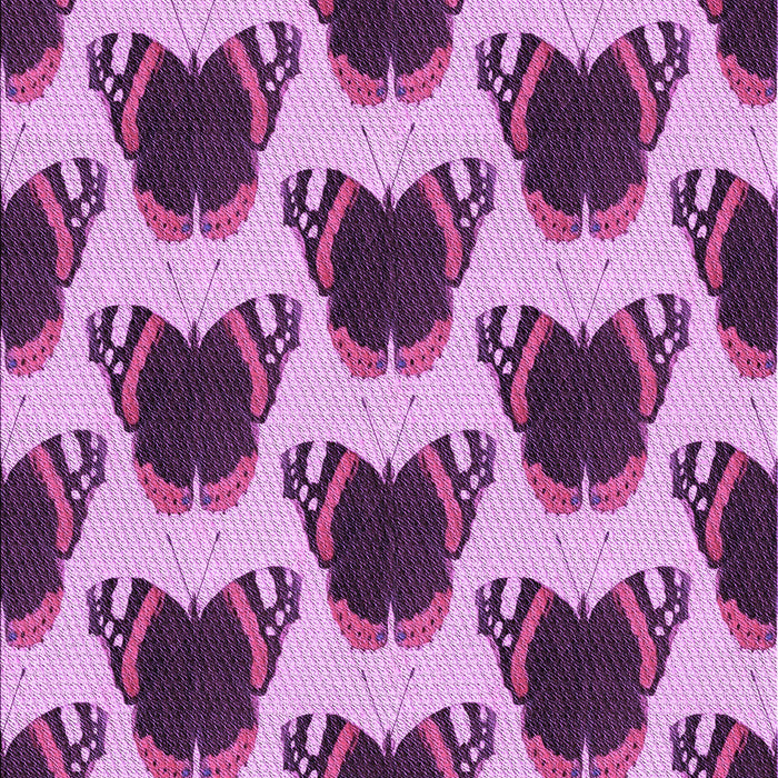 Machine Washable Transitional Violet Purple Rug, wshpat656pur