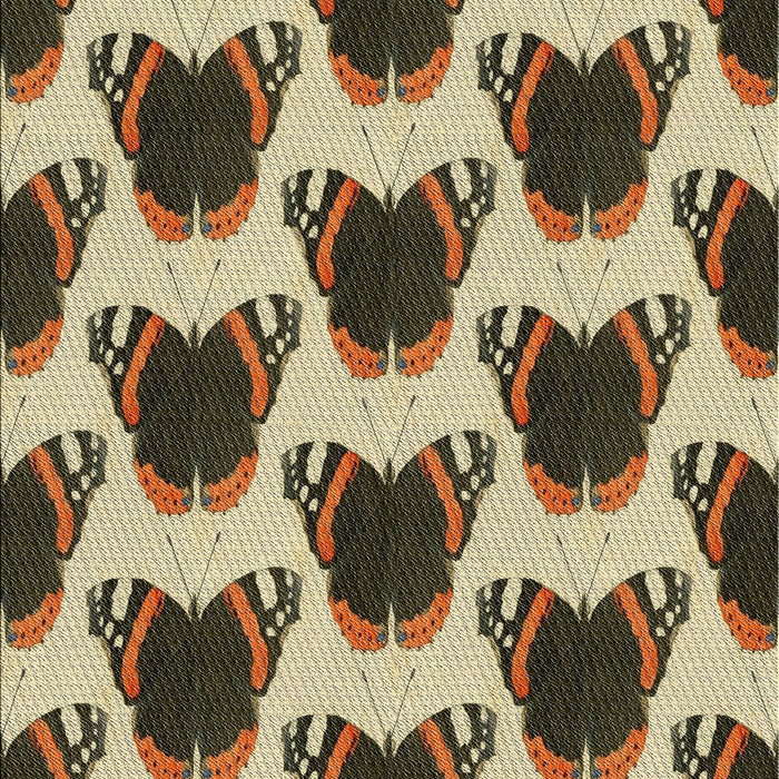 Patterned Brown Novelty Rug, pat656