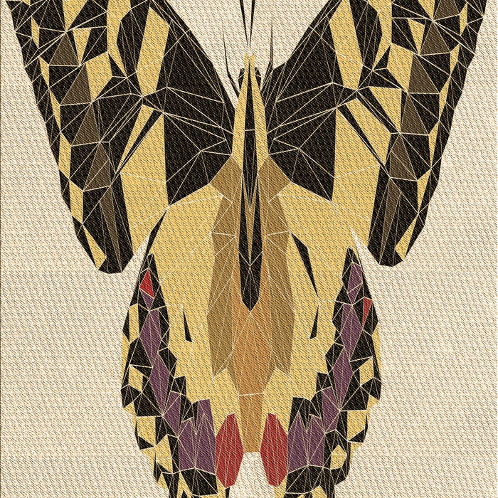 Patterned Khaki Gold Rug, pat657brn