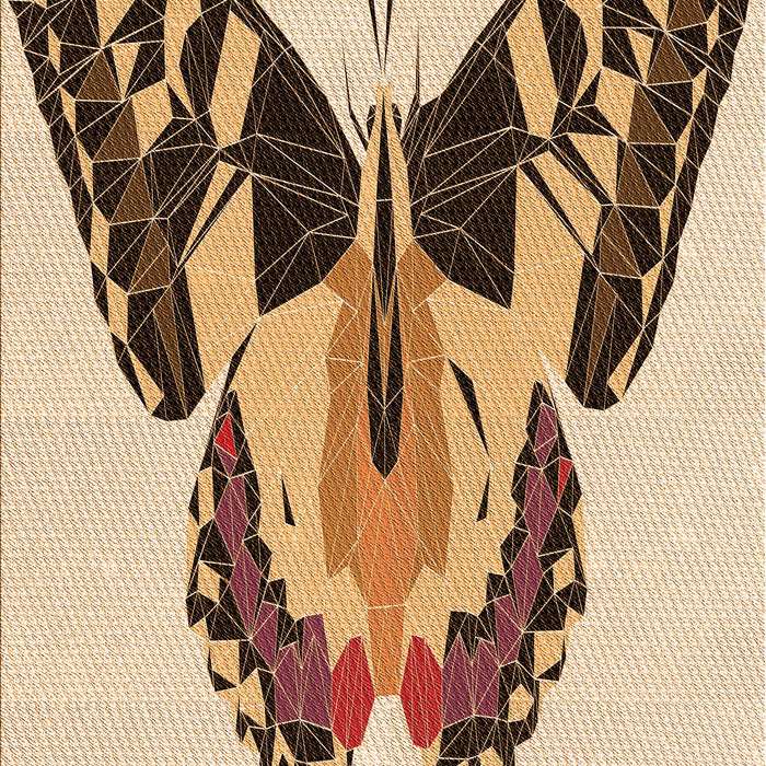 Patterned Khaki Gold Rug, pat657org