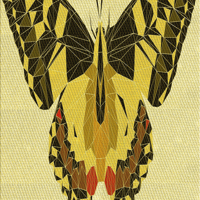 Patterned Oak Brown Rug, pat657yw