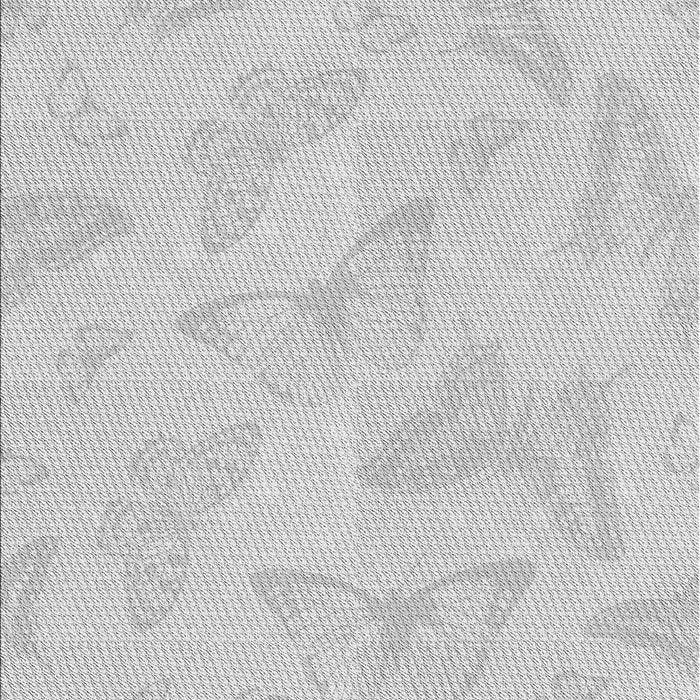 Patterned Platinum Gray Rug, pat658gry