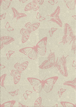 Patterned Blanched Almond Beige Novelty Rug, pat658