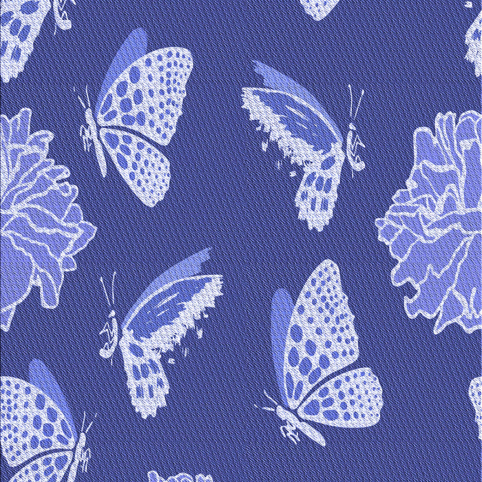 Patterned Sky Blue Rug, pat659blu