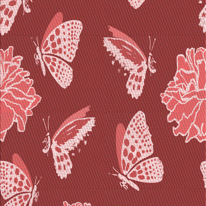 Patterned Red Rug, pat659rd