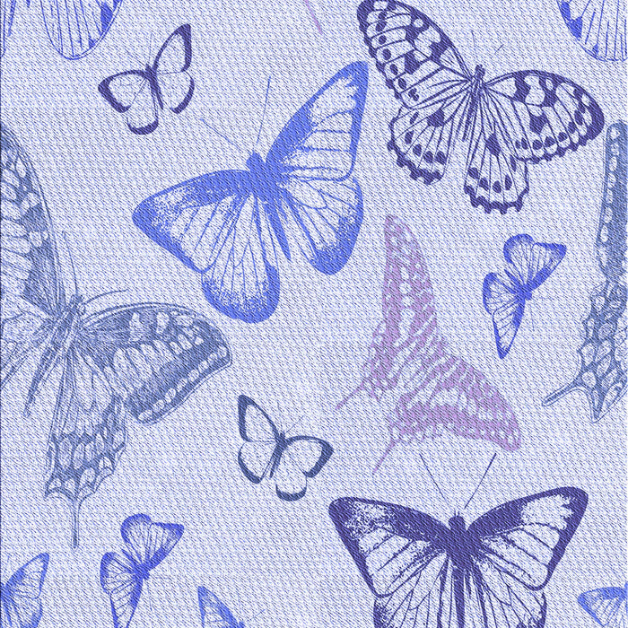 Patterned Lavender Blue Rug, pat660blu