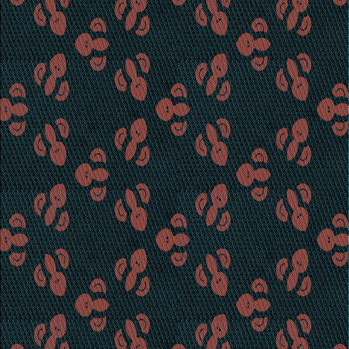 Patterned Midnight Gray Rug, pat661lblu