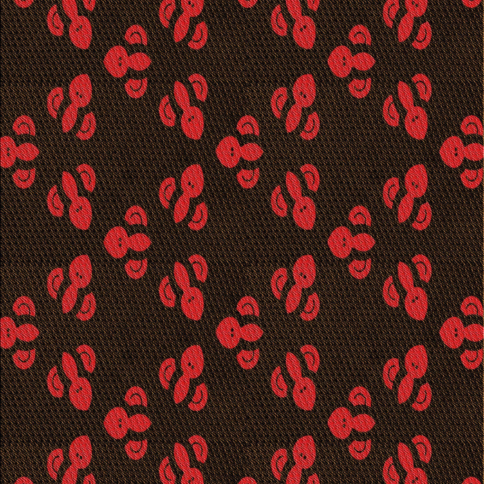 Patterned Midnight Gray Rug, pat661org