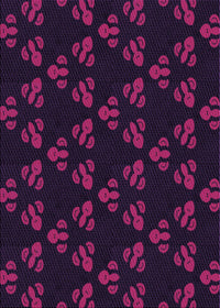 Machine Washable Transitional Dark Magenta Purple Rug, wshpat661pur