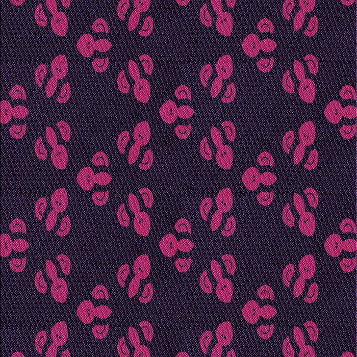 Machine Washable Transitional Dark Magenta Purple Rug, wshpat661pur