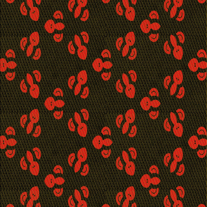 Patterned Bakers Brown Rug, pat661yw