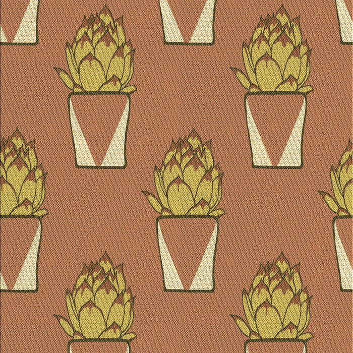 Machine Washable Transitional Mahogany Brown Rug, wshpat662brn