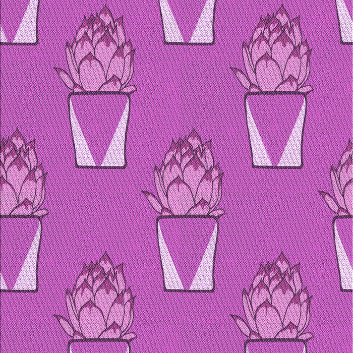 Patterned Crimson Purple Rug, pat662pur