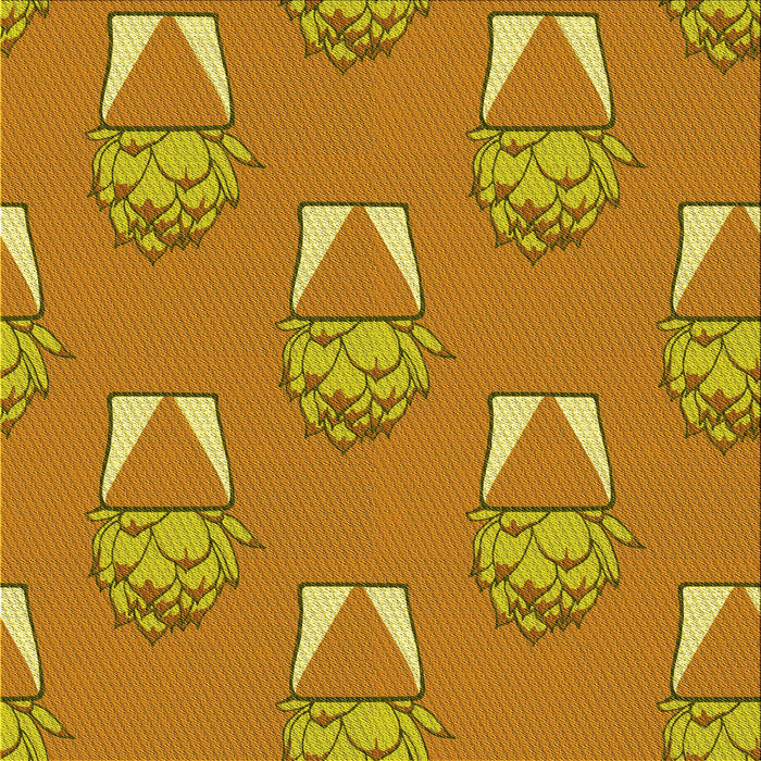 Round Machine Washable Transitional Sedona Brown Rug, wshpat662yw