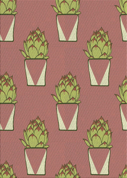 Machine Washable Transitional Chestnut Red Rug, wshpat662