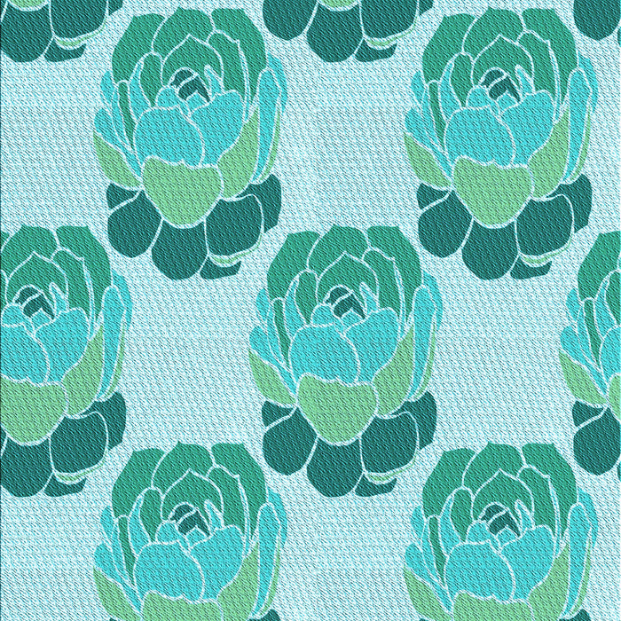 Machine Washable Transitional Light Sea Green Rug, wshpat663lblu