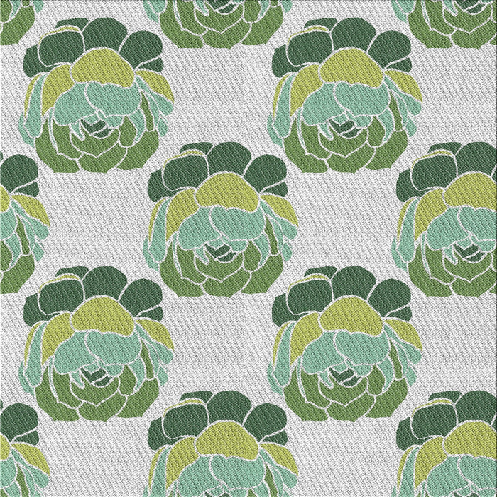 Sideview of Machine Washable Transitional White Gold Rug, wshpat663