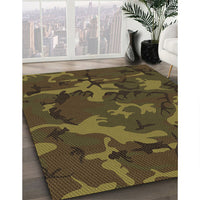 Patterned Bakers Brown Rug, pat665brn