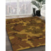 Machine Washable Transitional Night Red Rug in a Family Room, wshpat665org