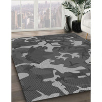 Patterned Gray Rug, pat666gry