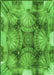 Patterned Green Rug, pat667grn