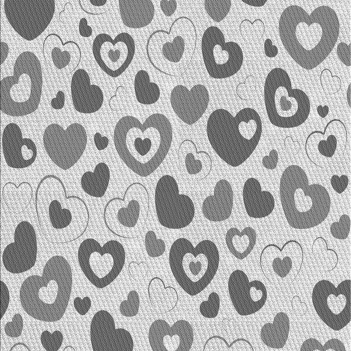 Machine Washable Transitional Gray Rug, wshpat668gry