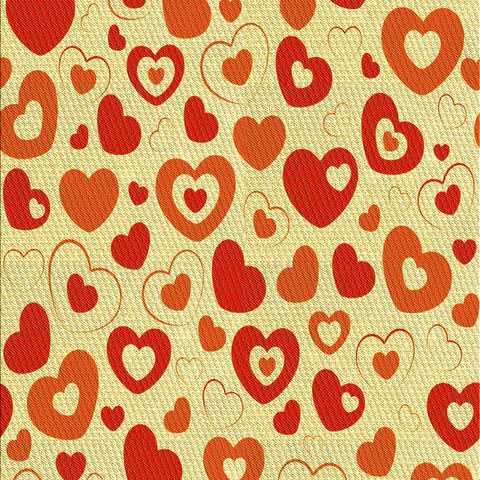 Machine Washable Transitional Orange Red Orange Rug, wshpat668yw