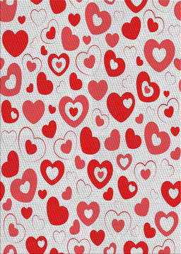 Patterned Platinum Gray Novelty Rug, pat668